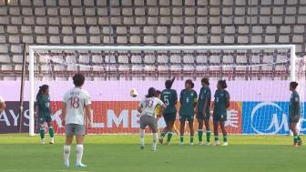 2026年04月04日 U20亚洲杯2连胜！U20女足2-0孟加拉国 末轮将战泰国 王爱芳破门